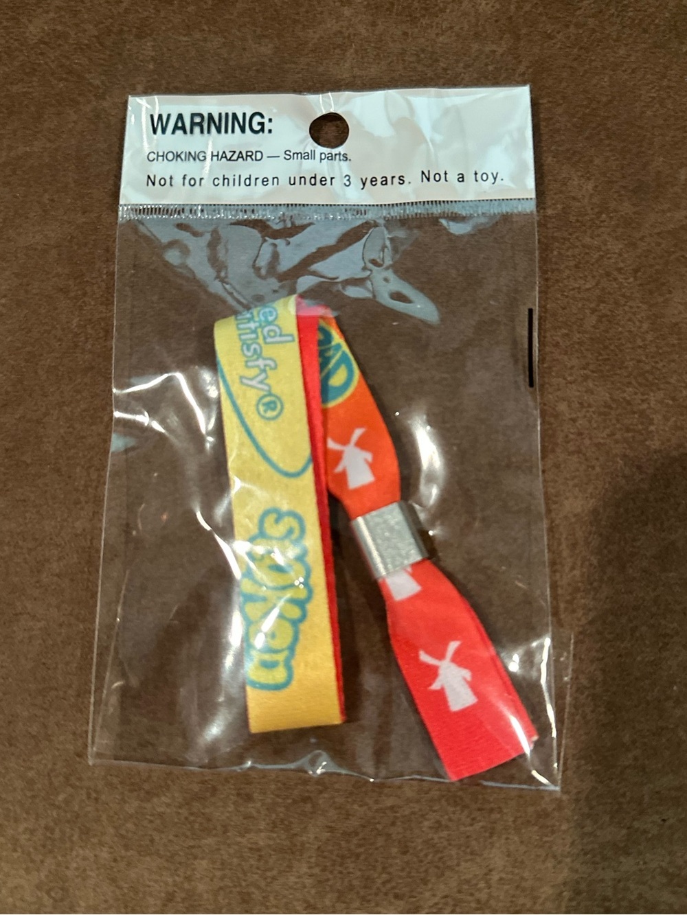 Dutch Bros Red/Yellow Festival Bracelet